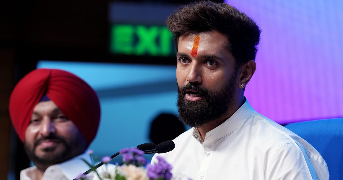 Congress plays 'Dalit card' whenever its defeat is certain: Chirag Paswan