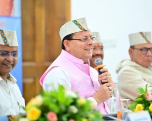 स्टार्टअप संवाद कार्यक्रम में मुख्य सेवक संवाद के रूप में सीएम धामी ने लिया भाग