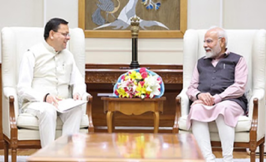 CM Dhami Delhi Visit