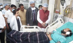 CM Dhami reached rishikesh aiims