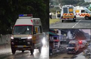 Ambulance ready at uttarakhand