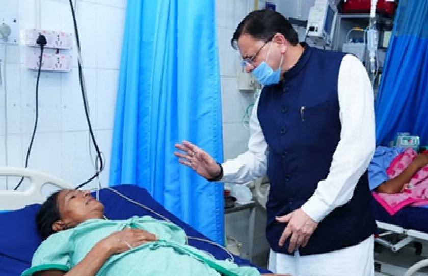 CM Dhami inspects Doon Medical College,