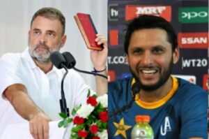 is rahul friend of Afridi