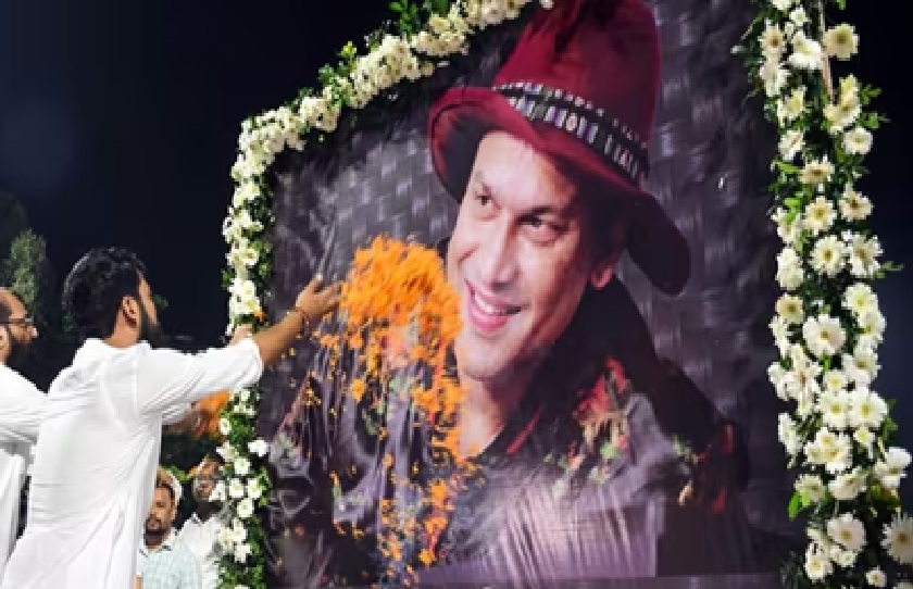 tribute to Assamese Singer Zubeen Garg