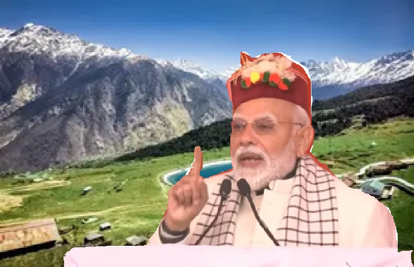 modi at uttarakhand