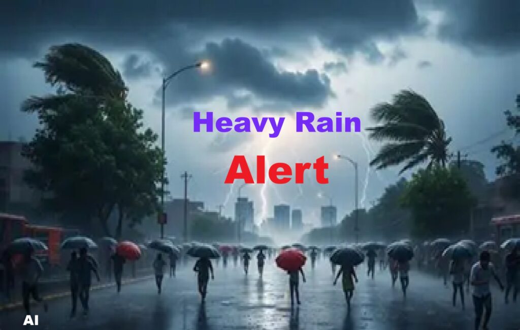 Alert for Heavy Rain till 11 jan