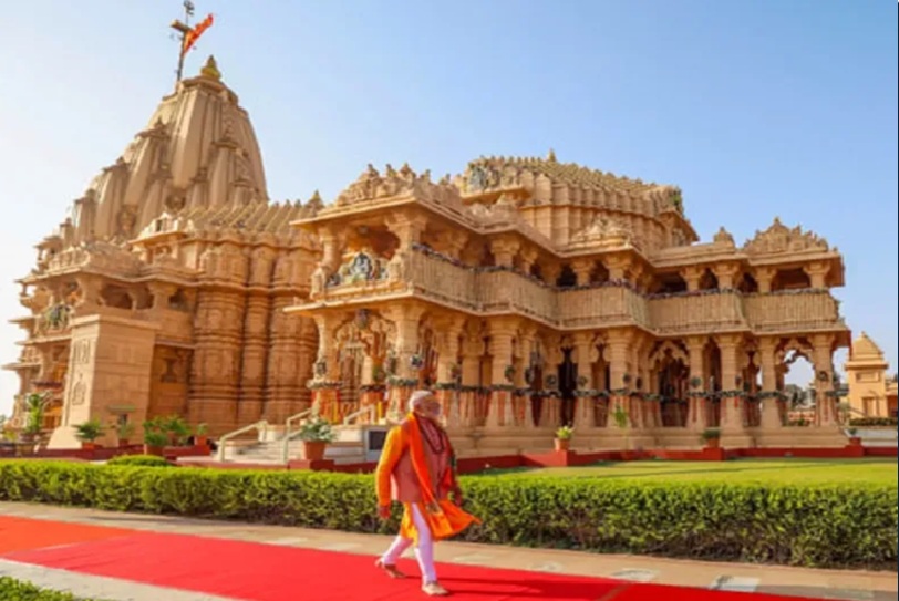 Modi at Somnath