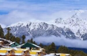 Snowfall on uk-high hills
