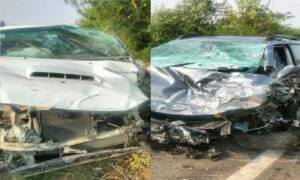 Horrific road accident in Nanakmatta