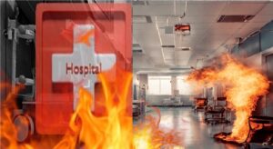 fire in hospital