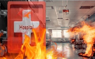 fire in hospital