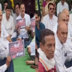 मीनाक्षी नटराजन के नामांकन निरस्त होने पर देवास में कांग्रेस का धरना, भाजपा पर लगाए गंभीर आरोप