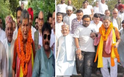 Harish rawat at haridwar