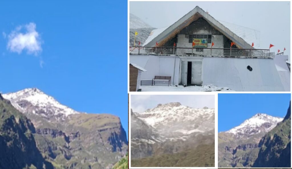 Snowfall in Uttarakhand