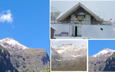 Snowfall in Uttarakhand