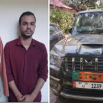 इंदौर में चेकिंग के दौरान पुलिसकर्मियों को टक्कर मारकर भागी स्कॉर्पियो, तीन किलोमीटर पीछा कर दो युवक गिरफ्तार