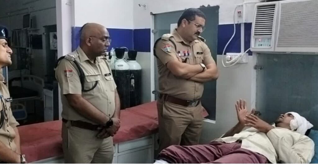 Police par firing