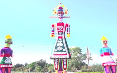 रावण के पुतले पर 'राजनीति'